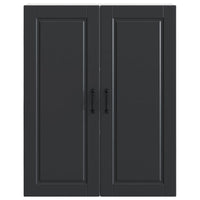 Mobile da cucina Nero 80 x 31 x 100 cm Legno multistrato 885496