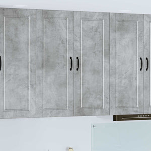 Mobile da cucina con porta Grigio cemento 80 x 31 x 100 cm 885498