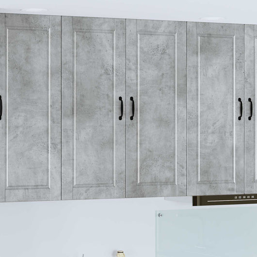 Mobile da cucina con porta Grigio cemento 80 x 31 x 100 cm 885498