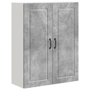 Mobile da cucina con porta Grigio cemento 80 x 31 x 100 cm 885498
