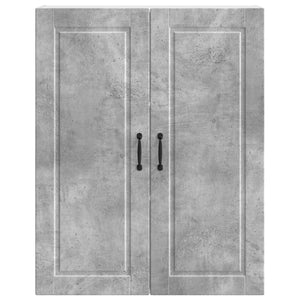 Mobile da cucina con porta Grigio cemento 80 x 31 x 100 cm 885498