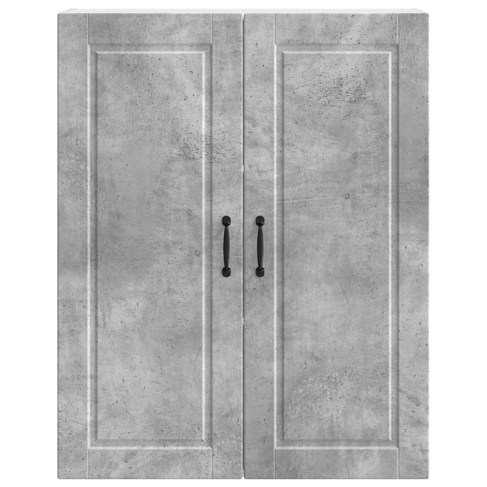 Mobile da cucina con porta-Armadio da cucina Grigio cemento 80 x 31 x 100 cm