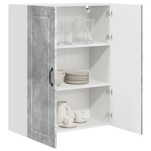 Mobile da cucina con porta Grigio cemento 80 x 31 x 100 cm 885498