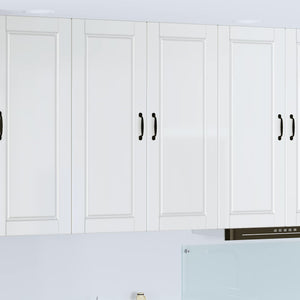 Mobile da cucina con lo scaffale-Armadio da cucina Bianco Lucido 80 x 31 x 100 cm 687527