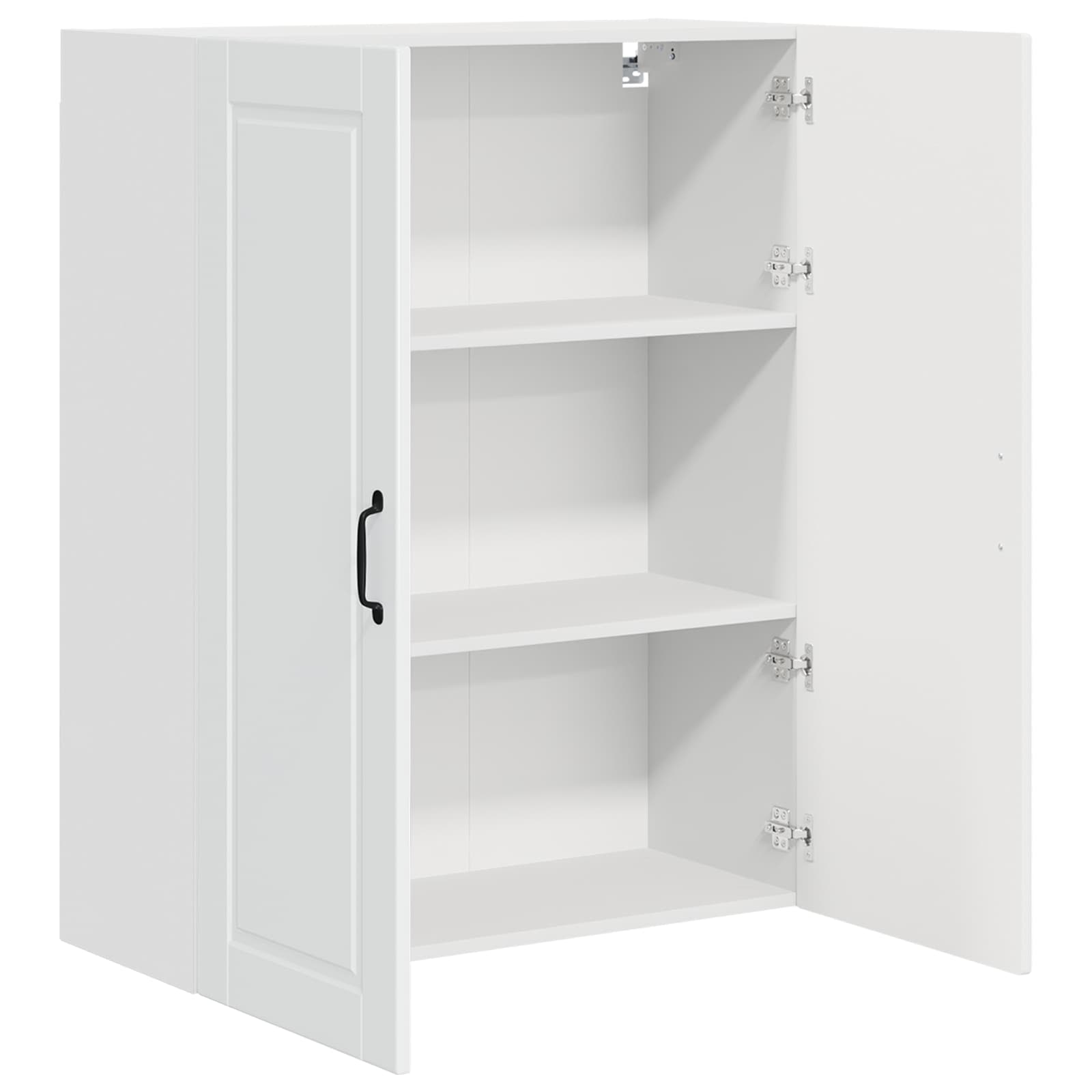 Mobile da cucina con lo scaffale Bianco Lucido 80 x 31 x 100 cm 885499