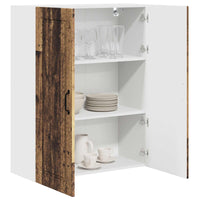 Mobile da cucina con lo scaffale Legno vecchio 80 x 31 x 100 cm 885503