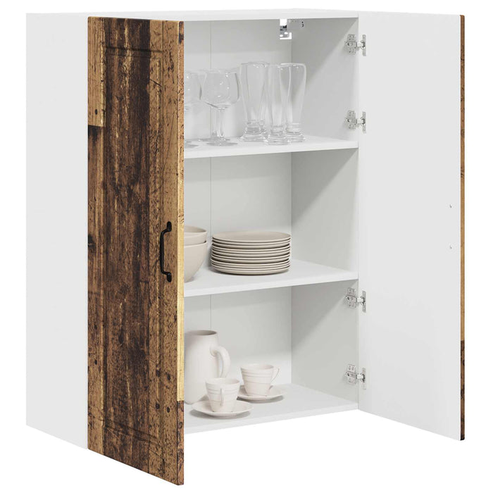 Mobile da cucina con lo scaffale Legno vecchio 80 x 31 x 100 cm 885503