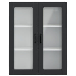 Mobile da cucina-Armadio da cucina Nero 80 x 31 x 100 cm Legno multistrato 842788