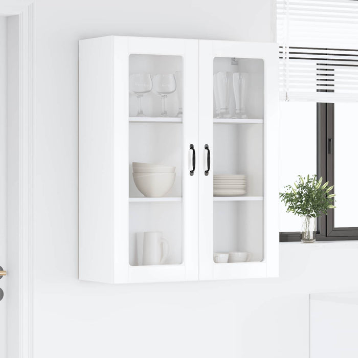 Mobile da cucina con lo scaffale Bianco Lucido 80 x 31 x 100 cm 885509