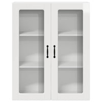 Mobile da cucina con lo scaffale Bianco Lucido 80 x 31 x 100 cm 885509