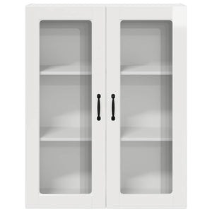 Mobile da cucina con lo scaffale Bianco Lucido 80 x 31 x 100 cm 885509