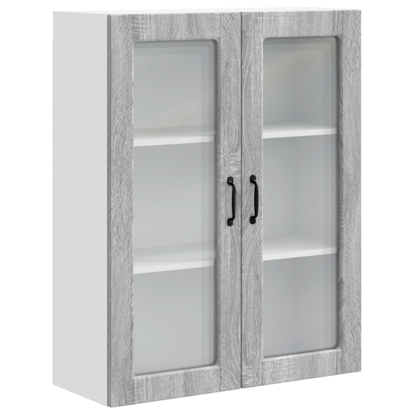 Mobile da cucina con lo scaffale Grigio Sonoma 80 x 31 x 100 cm 885511