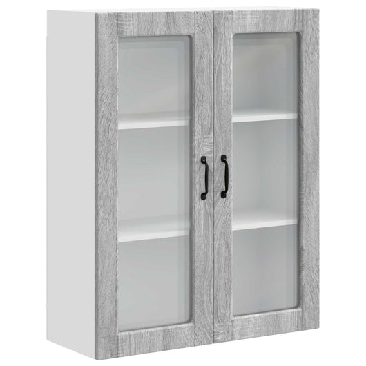 Mobile da cucina con lo scaffale Grigio Sonoma 80 x 31 x 100 cm 885511