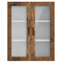 Mobile da cucina con lo scaffale-Armadio da cucina Legno vecchio 80 x 31 x 100 cm 508594