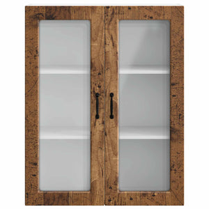 Mobile da cucina con lo scaffale-Armadio da cucina Legno vecchio 80 x 31 x 100 cm 508594