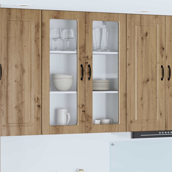 Mobile da cucina con porta Rovere artigianale 80 x 31 x 100 cm 885514