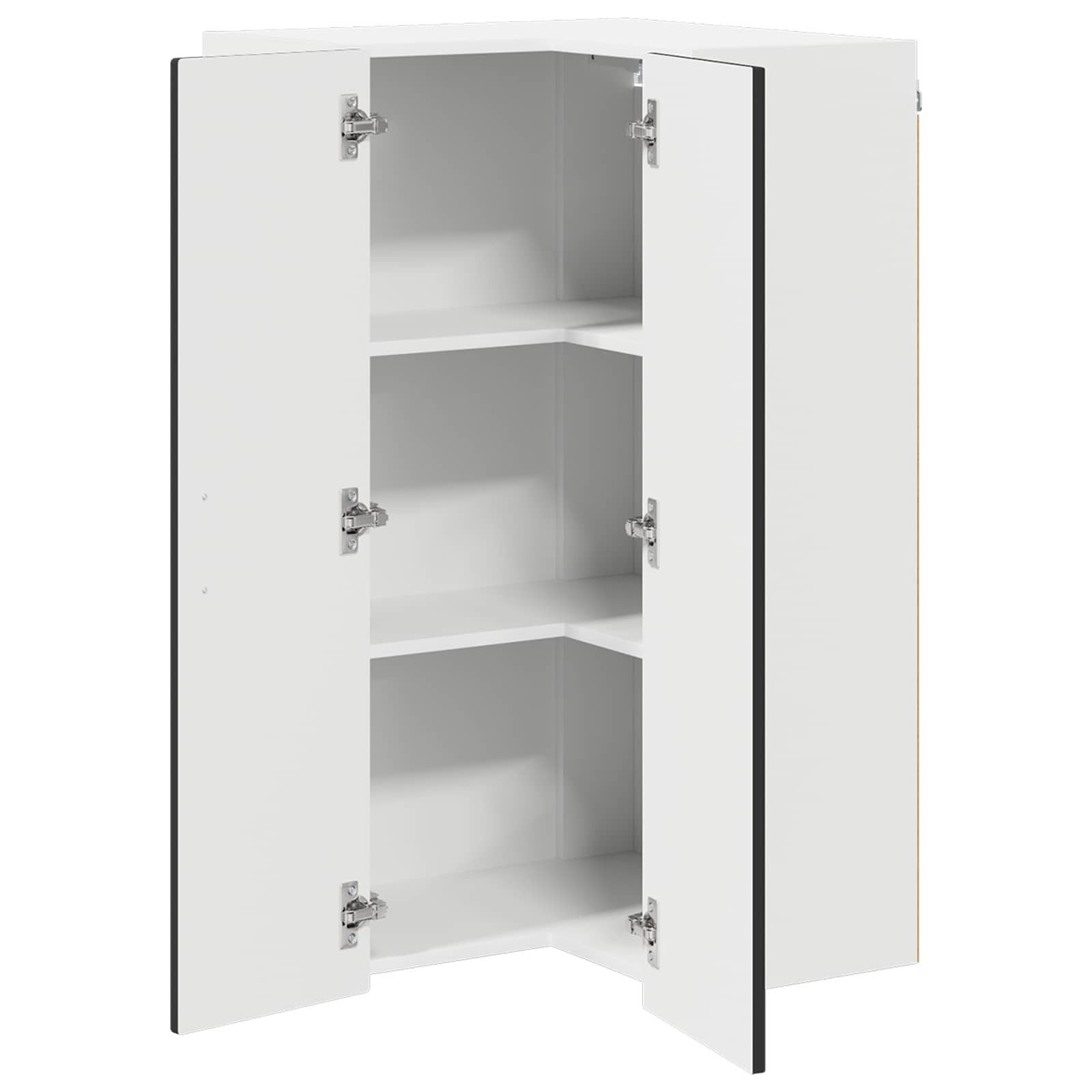 Mobile da cucina-Armadio da cucina Nero 57 x 57 x 100 cm Legno multistrato 671176