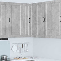 Mobile da cucina con porta-Armadio da cucina Grigio cemento 57 x 57 x 100 cm