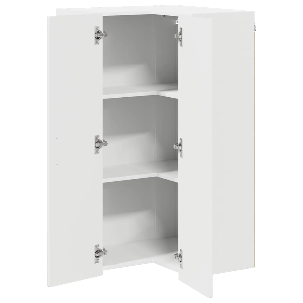 Mobile da cucina con lo scaffale-Armadio da cucina Bianco Lucido 57 x 57 x 100 cm 111709