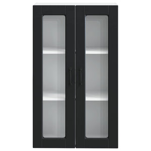 Mobile da cucina-Armadio da cucina Nero 60 x 31 x 100 cm Legno multistrato 232558