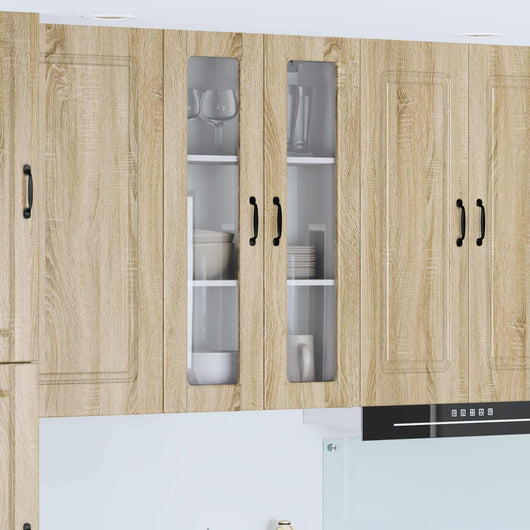Mobile da cucina con lo scaffale-Armadio da cucina Rovere Sonoma 60 x 31 x 100 cm 589488