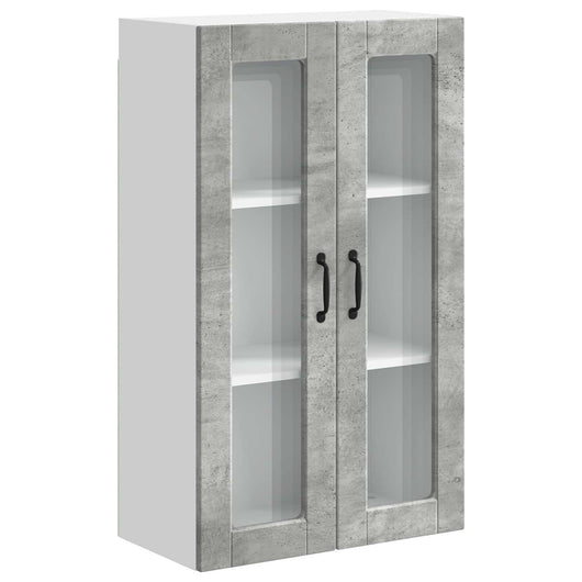 Mobile da cucina con porta-Armadio da cucina Grigio cemento 60 x 31 x 100 cm 514014