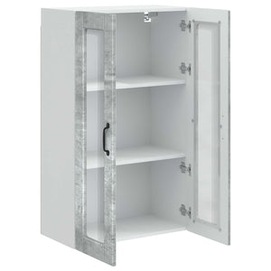 Mobile da cucina con porta-Armadio da cucina Grigio cemento 60 x 31 x 100 cm 514014