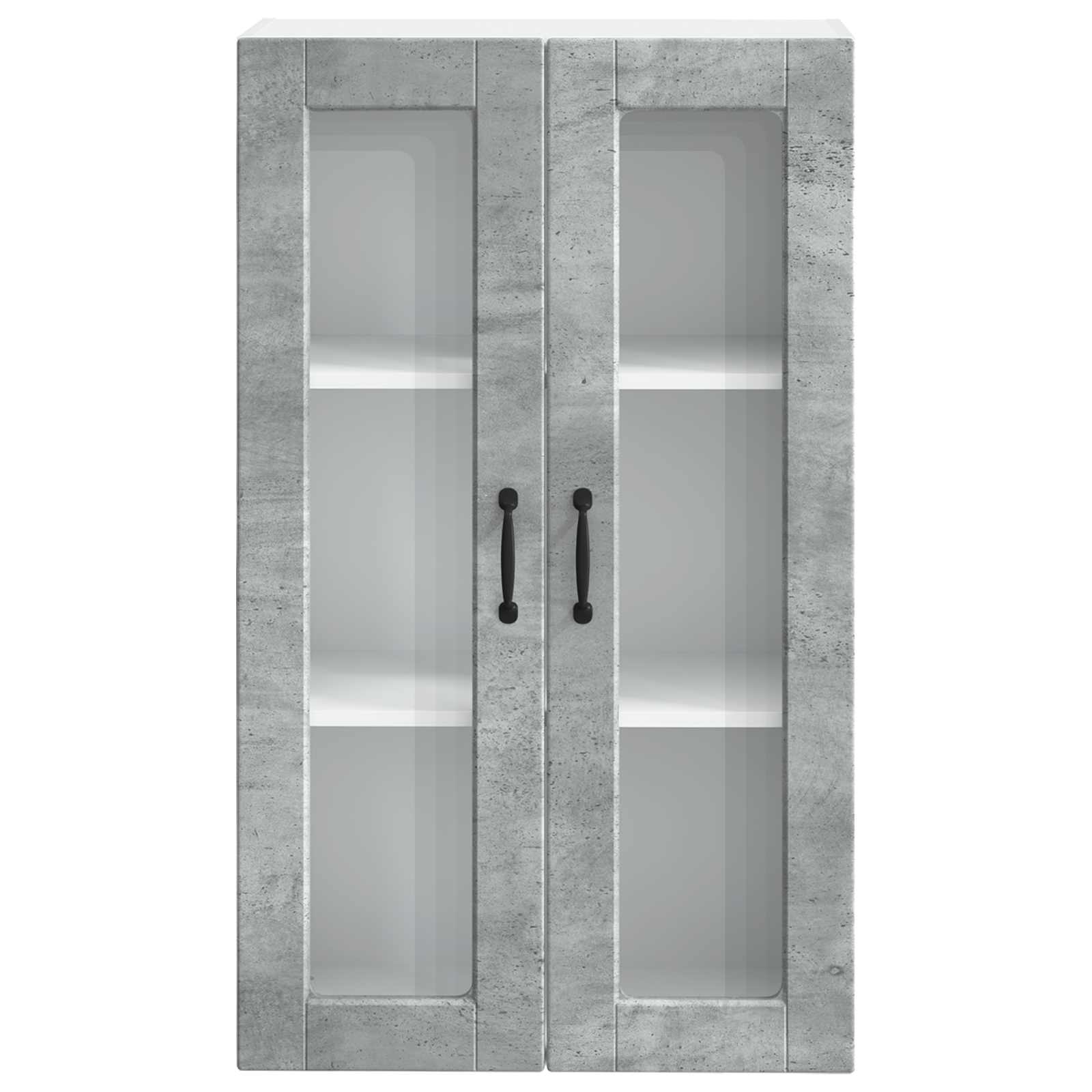 Mobile da cucina con porta-Armadio da cucina Grigio cemento 60 x 31 x 100 cm 514014