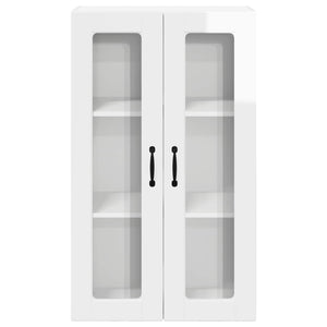 Mobile da cucina con lo scaffale-Armadio da cucina Bianco Lucido 60 x 31 x 100 cm 742396