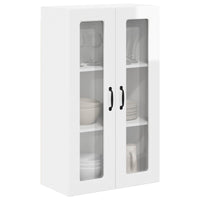 Mobile da cucina con lo scaffale-Armadio da cucina Bianco Lucido 60 x 31 x 100 cm 742396