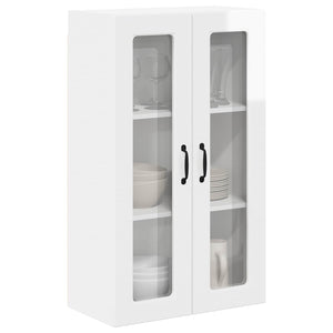 Mobile da cucina con lo scaffale-Armadio da cucina Bianco Lucido 60 x 31 x 100 cm 742396