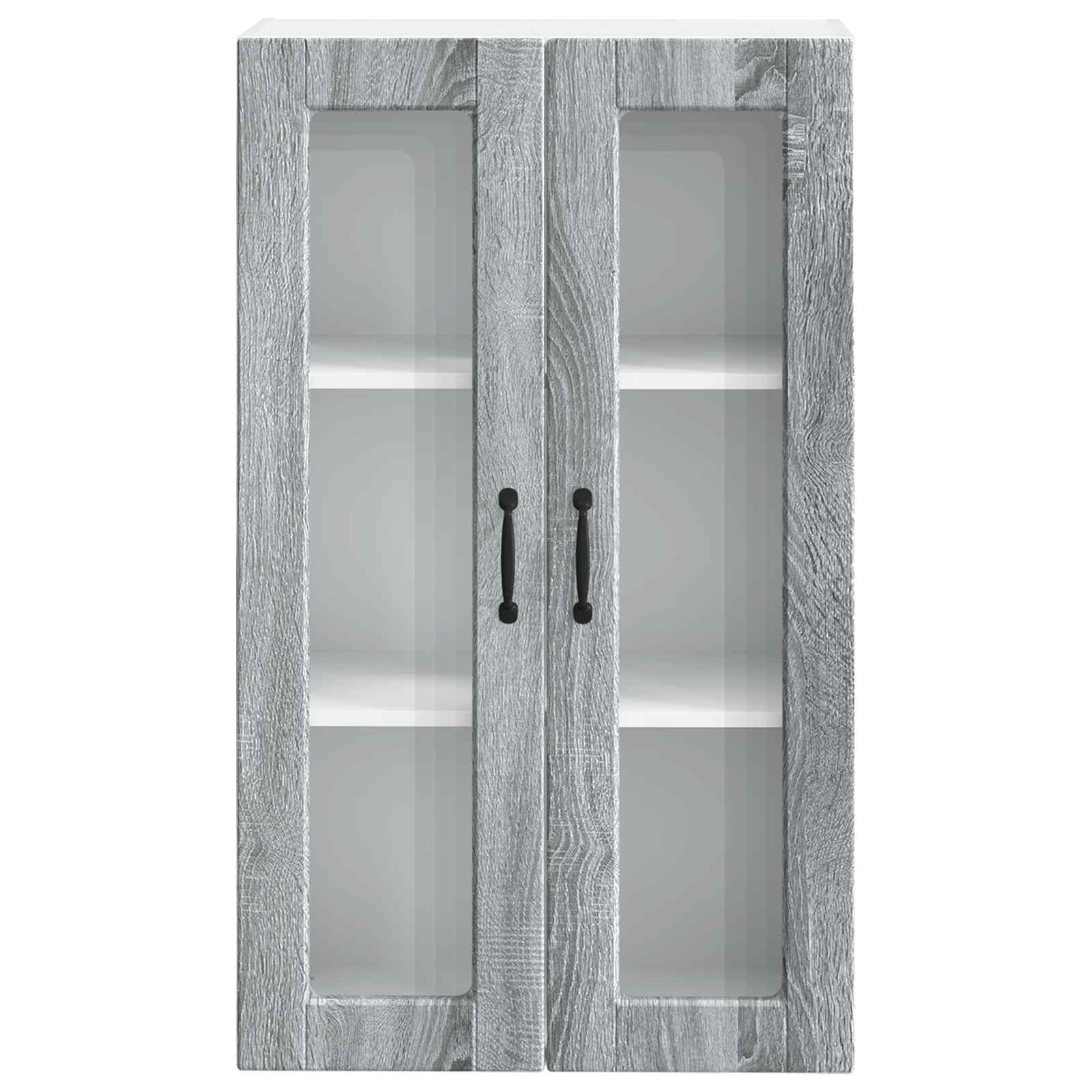 Mobile da cucina con lo scaffale-Armadio da cucina Grigio Sonoma 60 x 31 x 100 cm 107345