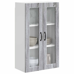 Mobile da cucina con lo scaffale-Armadio da cucina Grigio Sonoma 60 x 31 x 100 cm 107345