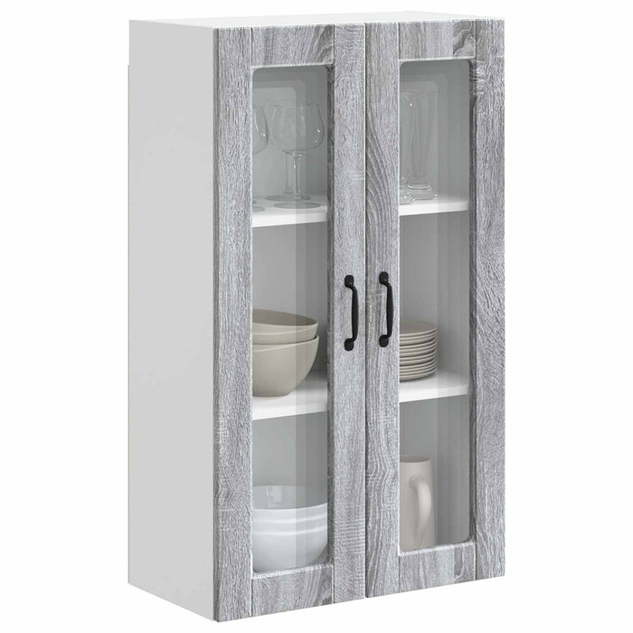 Mobile da cucina con lo scaffale-Armadio da cucina Grigio Sonoma 60 x 31 x 100 cm 107345