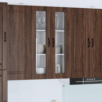 Mobile da cucina con porta-Armadio da cucina Rovere Marrone 60 x 31 x 100 cm 663879