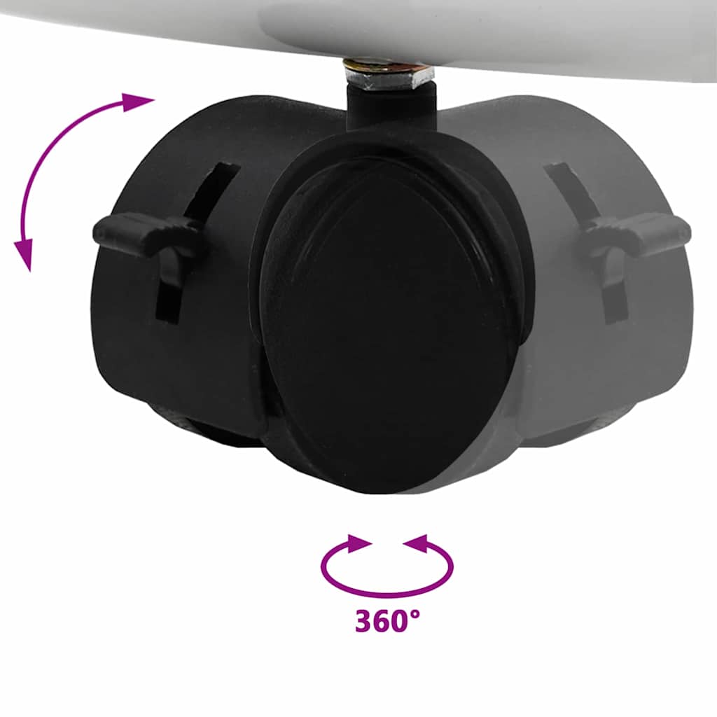 Lavagna bianca magnetica Bianco e grigio 62 x 62 x 195 cm EPS 42019278