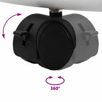 Lavagna bianca magnetica Bianco e grigio 62 x 62 x 195 cm EPS 42019278