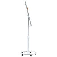 Lavagna bianca magnetica Bianco e grigio 62 x 62 x 195 cm EPS 42019278