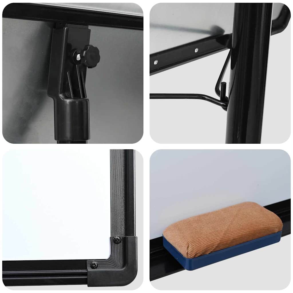 Lavagna bianca magnetica Bianco e nero 62 x 62 x 195 cm EPS 42019279