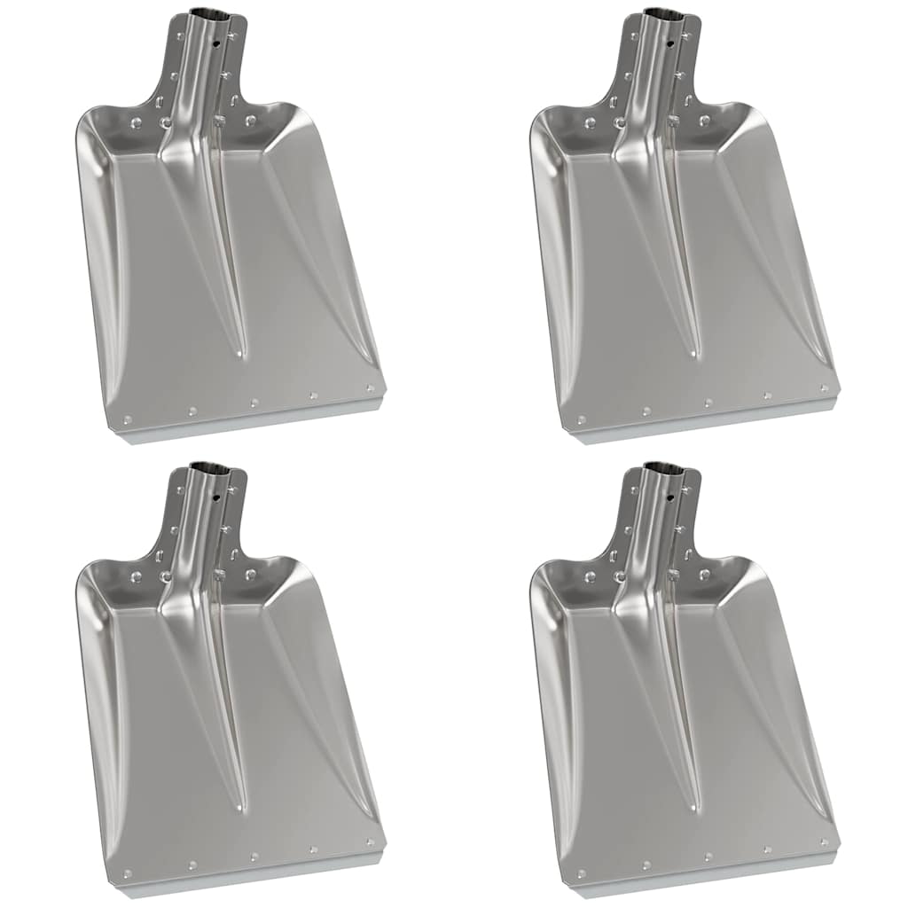 Testa di Pala 4 pcs Argento 41,5 x 32,5 cm Alluminio 42019399