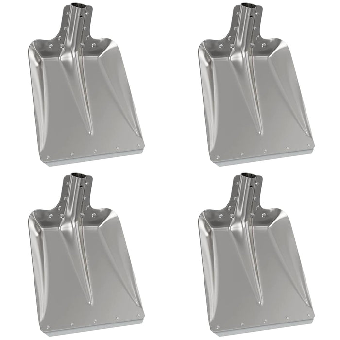 Testa di Pala 4 pcs Argento 41,5 x 32,5 cm Alluminio 42019399