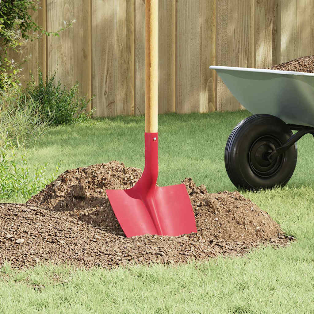 Testa di Pala Rosso 39,5 x 27,5 cm Acciaio verniciato a polvere 42019402