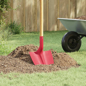 Testa di Pala Rosso 39,5 x 27,5 cm Acciaio verniciato a polvere 42019402