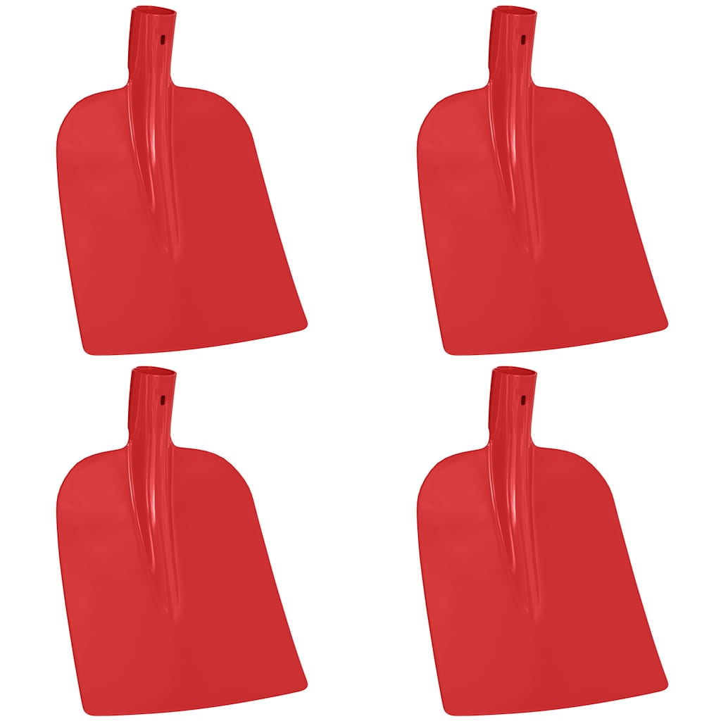 Testa di Pala 4 pcs Rosso 32 x 24,5 cm 42019405