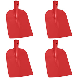 Testa di Pala 4 pcs Rosso 32 x 24,5 cm 42019405