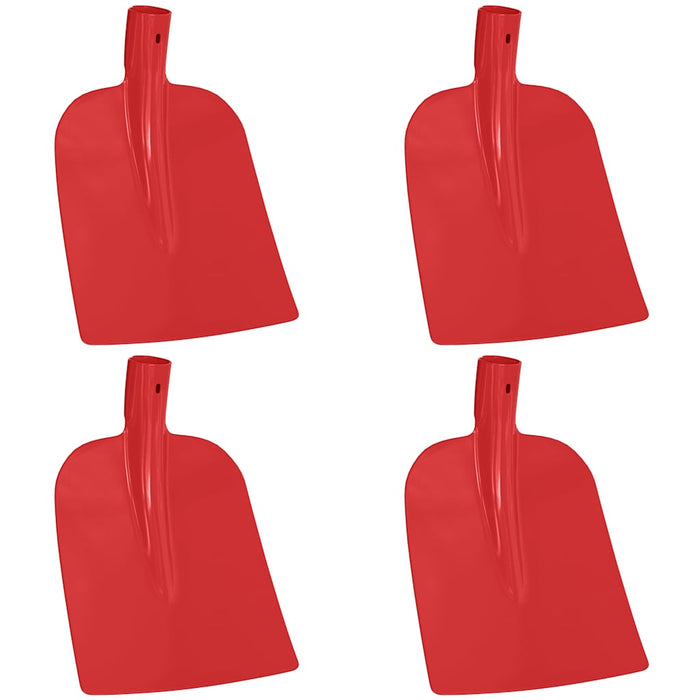 Testa di Pala 4 pcs Rosso 32 x 24,5 cm 42019405