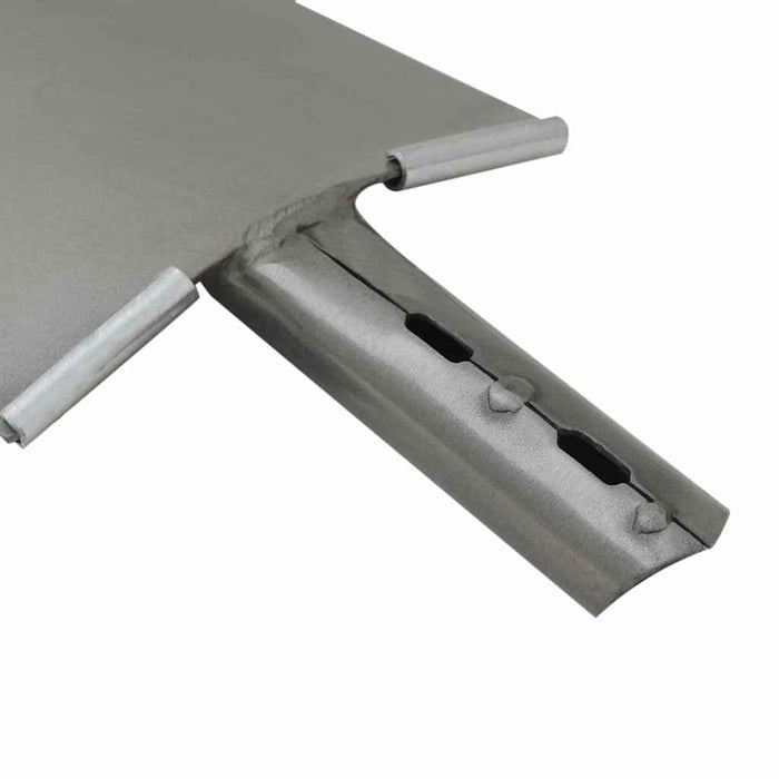 Testa di Pala Argento 43 x 17 cm Acciaio verniciato a polvere 42019408