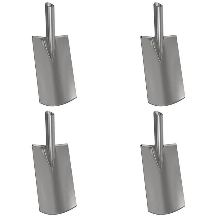 Testa di Pala 4 pcs Argento 43 x 17 cm 42019409