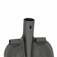 Testa di Pala Argento 33 x 21 cm Acciaio verniciato a polvere 42019410