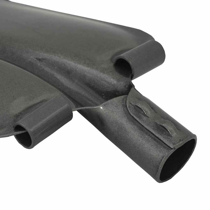 Testa di Pala Argento 33 x 21 cm Acciaio verniciato a polvere 42019410